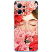 Чехол BoxFace Xiaomi Redmi Note 12 4G Girl in Flowers