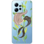 Прозрачный чехол BoxFace Xiaomi Redmi Note 12 4G Cute Mermaid