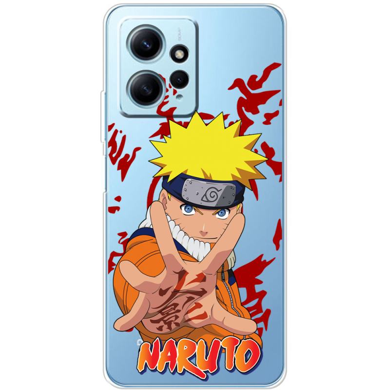 Прозрачный чехол BoxFace Xiaomi Redmi Note 12 4G Naruto