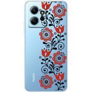 Прозрачный чехол BoxFace Xiaomi Redmi Note 12 4G Ethno Ornament