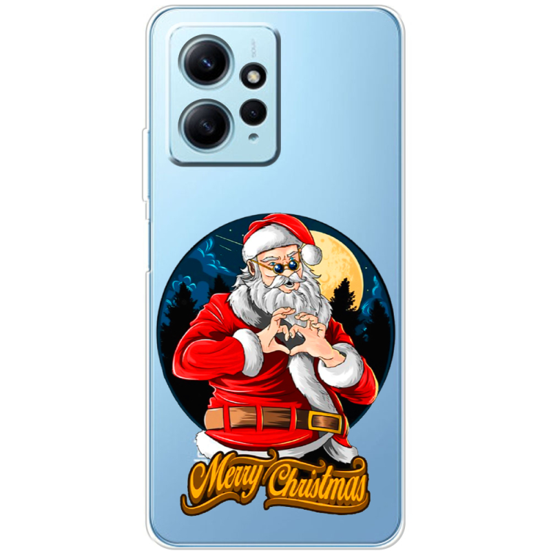 Прозрачный чехол BoxFace Xiaomi Redmi Note 12 4G Cool Santa