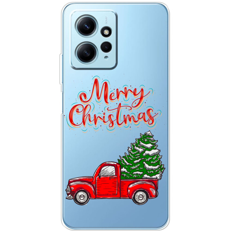 Прозрачный чехол BoxFace Xiaomi Redmi Note 12 4G Holiday Car