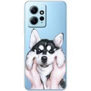 Прозрачный чехол BoxFace Xiaomi Redmi Note 12 4G Husky