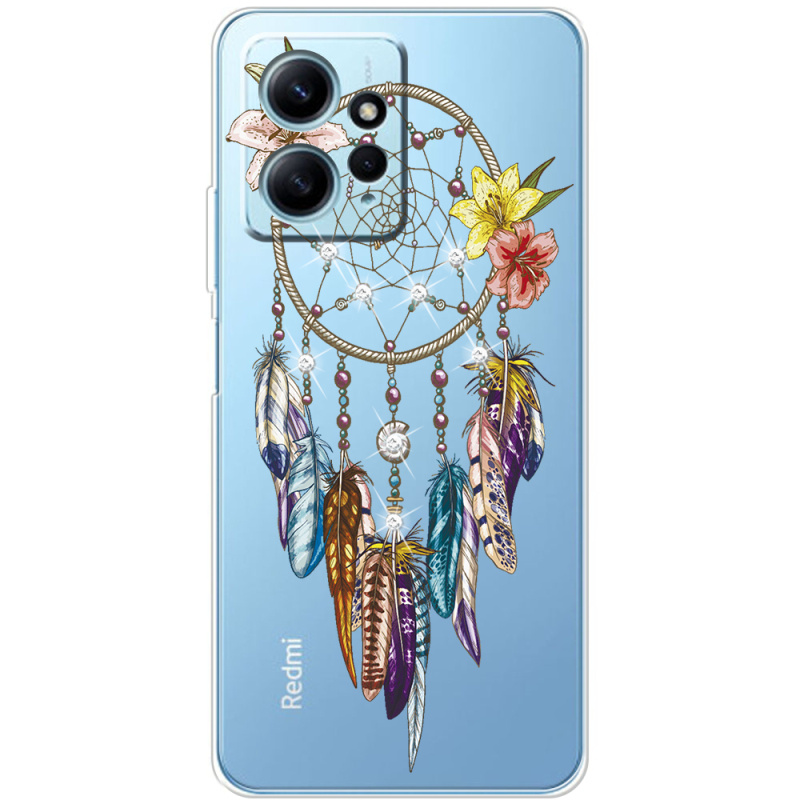 Чехол со стразами BoxFace Xiaomi Redmi Note 12 4G Dreamcatcher