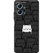 Черный чехол BoxFace Xiaomi Redmi Note 12 4G 