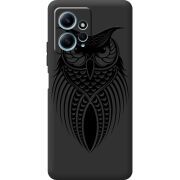 Черный чехол BoxFace Xiaomi Redmi Note 12 4G Owl
