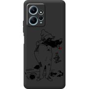 Черный чехол BoxFace Xiaomi Redmi Note 12 4G 