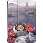 Чехол для Samsung Galaxy Tab S6 Lite P613/P619 10.4"  Астронавт в квітах