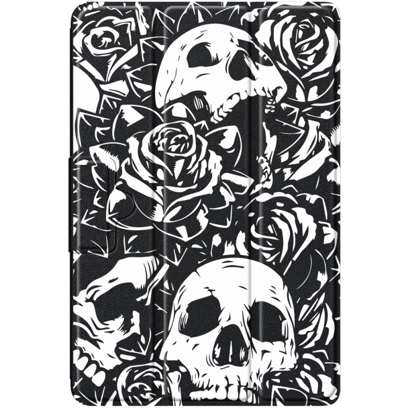 Чехол для Lenovo Tab M10 TB328 3rd Gen 10.1" Skull and Roses