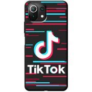 Черный чехол BoxFace Xiaomi 11 Lite 5G NE Tik Tok