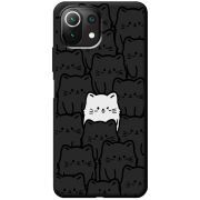 Черный чехол BoxFace Xiaomi 11 Lite 5G NE 