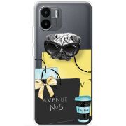 Прозрачный чехол BoxFace Xiaomi Redmi A2 Fashion Pug