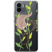 Прозрачный чехол BoxFace Xiaomi Redmi A2 Cute Mermaid