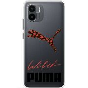 Прозрачный чехол BoxFace Xiaomi Redmi A2 Wild Cat