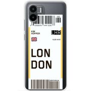 Прозрачный чехол BoxFace Xiaomi Redmi A2 Ticket London