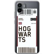 Прозрачный чехол BoxFace Xiaomi Redmi A2 Ticket Hogwarts