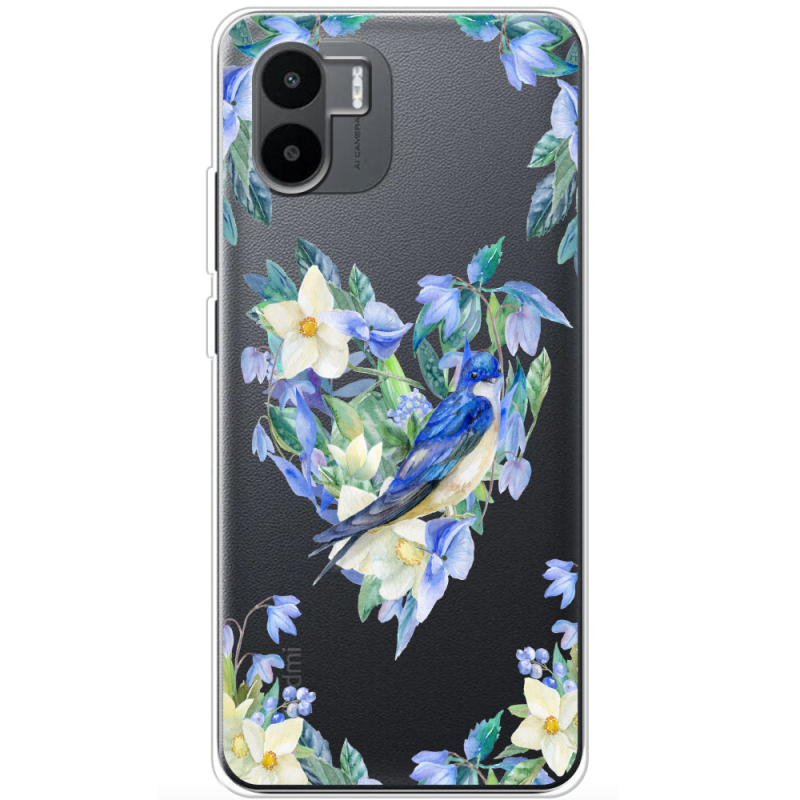 Прозрачный чехол BoxFace Xiaomi Redmi A2 Spring Bird