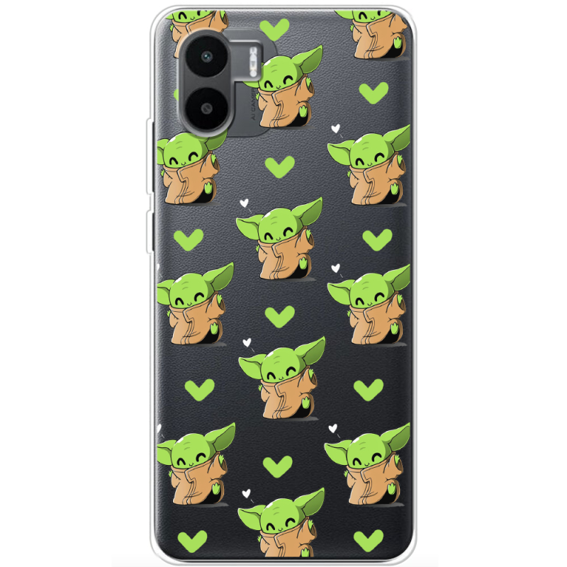 Прозрачный чехол BoxFace Xiaomi Redmi A2 Pattern Baby Yoda