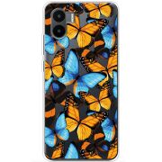 Прозрачный чехол BoxFace Xiaomi Redmi A2 Butterfly Morpho