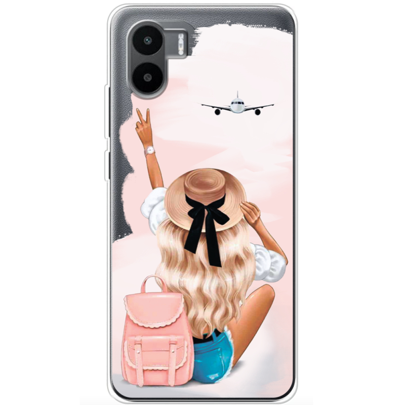 Прозрачный чехол BoxFace Xiaomi Redmi A2 Travel Girl