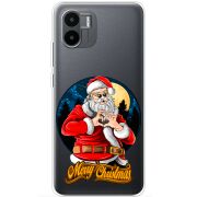 Прозрачный чехол BoxFace Xiaomi Redmi A2 Cool Santa