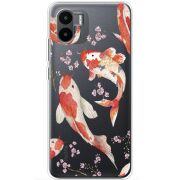 Прозрачный чехол BoxFace Xiaomi Redmi A2 Japanese Koi Fish