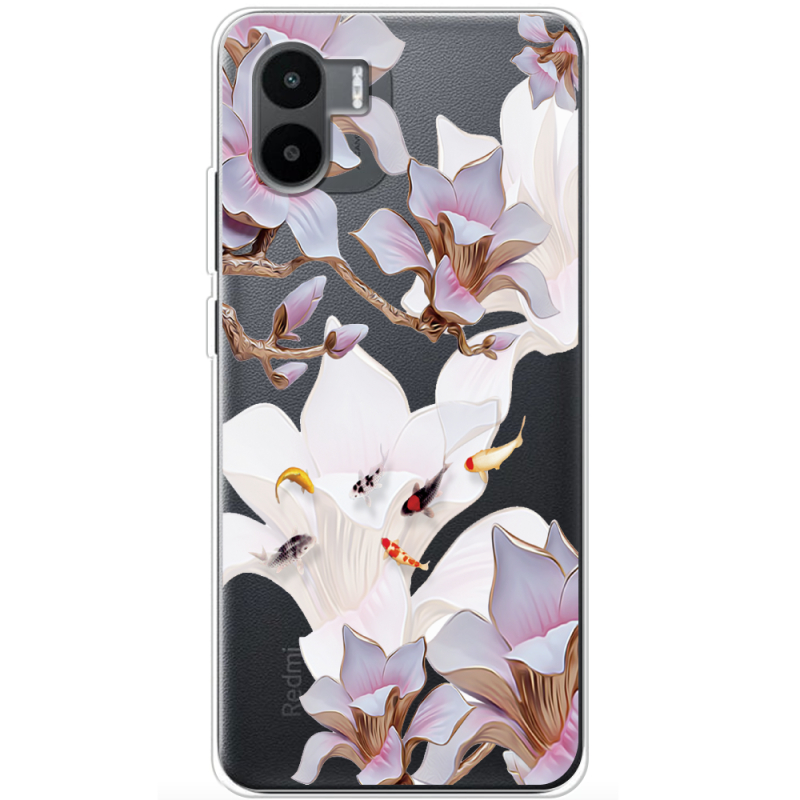 Прозрачный чехол BoxFace Xiaomi Redmi A2 Chinese Magnolia