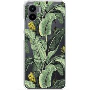 Прозрачный чехол BoxFace Xiaomi Redmi A2 Banana Leaves