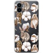 Прозрачный чехол BoxFace Xiaomi Redmi A2 Cotton and Rabbits