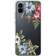 Прозрачный чехол BoxFace Xiaomi Redmi A2 Floral