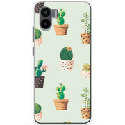 Чехол BoxFace Xiaomi Redmi A2 L-green Cacti