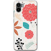 Чехол BoxFace Xiaomi Redmi A2 Line Flowers