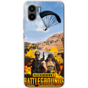 Чехол BoxFace Xiaomi Redmi A2 Pubg parachute