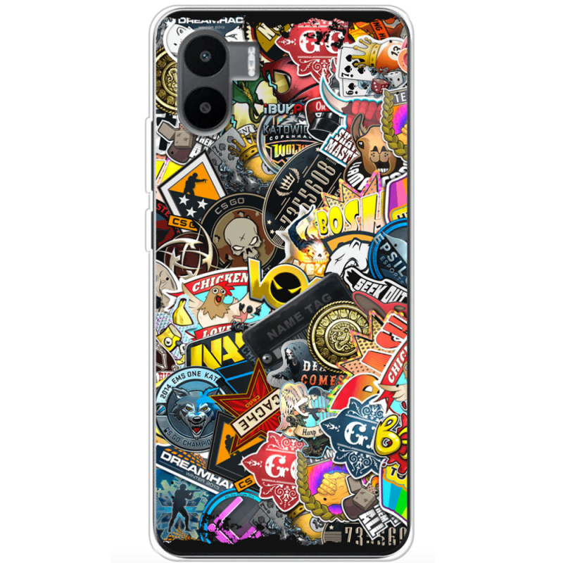 Чехол BoxFace Xiaomi Redmi A2 CS:Go Stickerbombing