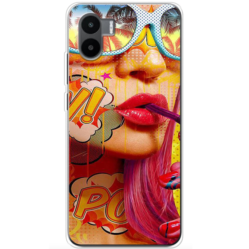 Чехол BoxFace Xiaomi Redmi A2 Yellow Girl Pop Art