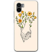 Чехол BoxFace Xiaomi Redmi A2 Flower Hands