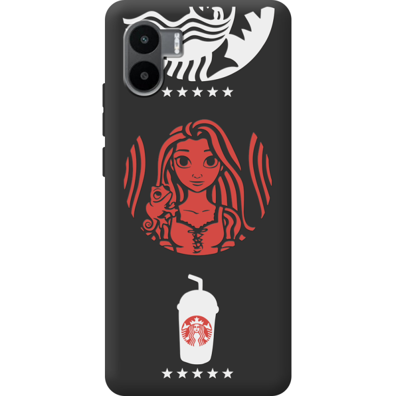 Черный чехол BoxFace Xiaomi Redmi A2 RedWhite Coffee