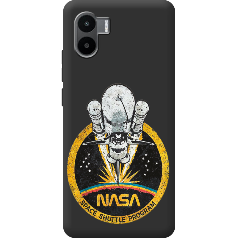 Черный чехол BoxFace Xiaomi Redmi A2 NASA Spaceship