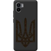 Черный чехол BoxFace Xiaomi Redmi A2 Ukrainian Trident