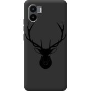 Черный чехол BoxFace Xiaomi Redmi A2 Deer