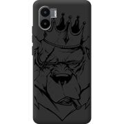 Черный чехол BoxFace Xiaomi Redmi A2 Bear King