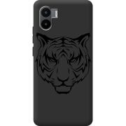 Черный чехол BoxFace Xiaomi Redmi A2 Tiger