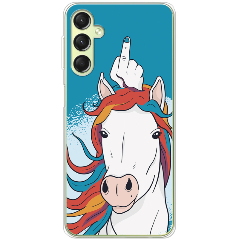 Чехол BoxFace Samsung Galaxy A24 (A245) Fuck Unicorn