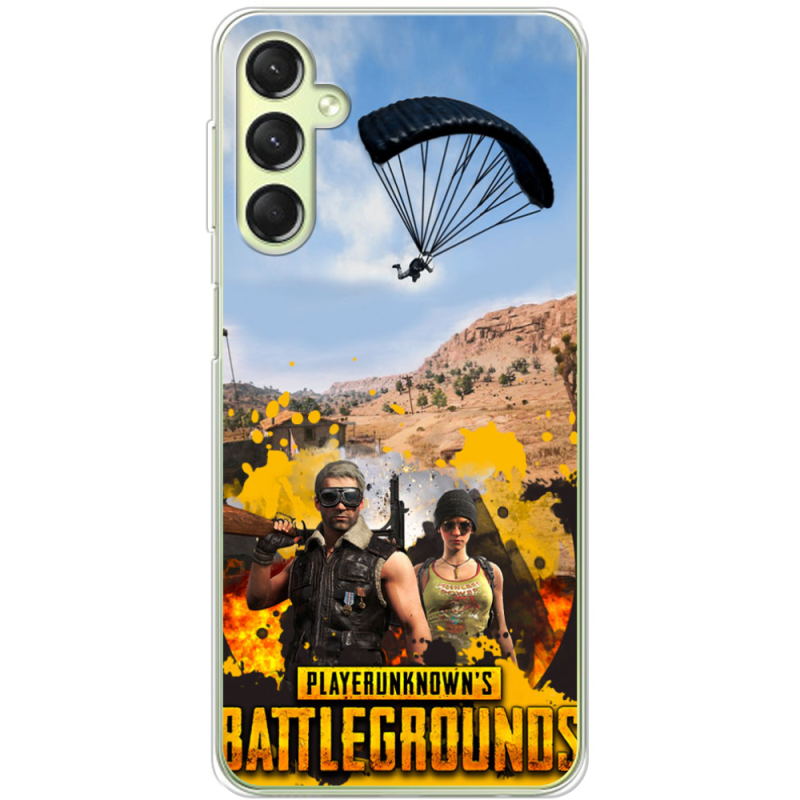 Чехол BoxFace Samsung Galaxy A24 (A245) Pubg parachute