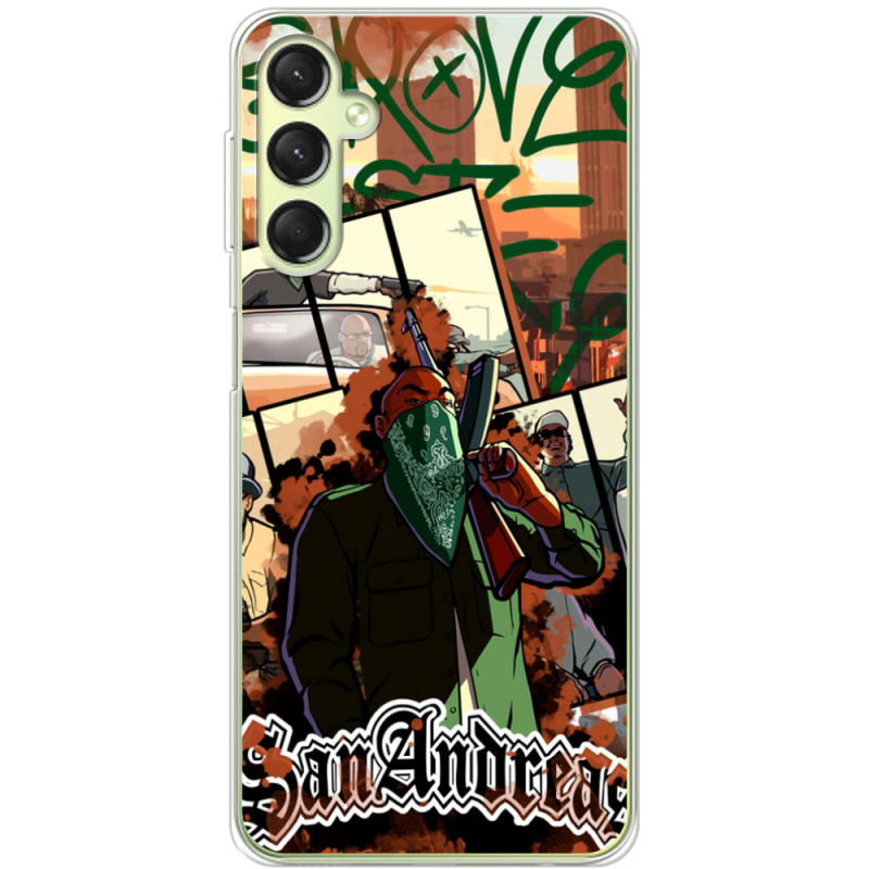 Чехол BoxFace Samsung Galaxy A24 (A245) GTA San Andreas