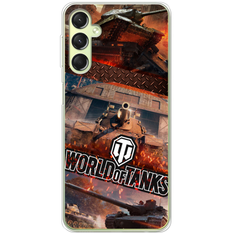 Чехол BoxFace Samsung Galaxy A24 (A245) World Of Tanks