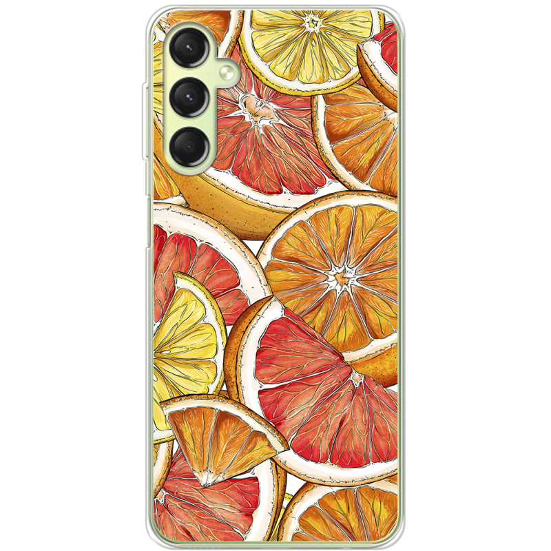 Чехол BoxFace Samsung Galaxy A24 (A245) Citrus Pattern