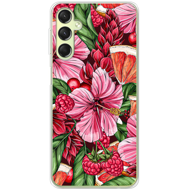 Чехол BoxFace Samsung Galaxy A24 (A245) Tropical Flowers