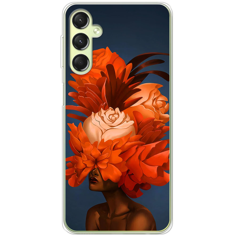 Чехол BoxFace Samsung Galaxy A24 (A245) Exquisite Orange Flowers