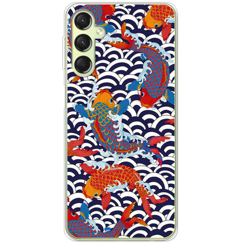 Чехол BoxFace Samsung Galaxy A24 (A245) Koi Fish